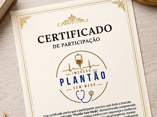 Certificado de participação de 16 horas